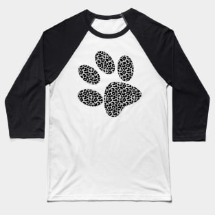 Leopard Paws Baseball T-Shirt